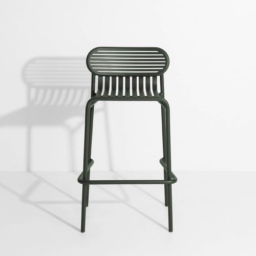 Chaise de bar contemporaine - WEEK-END - Petite Friture - de jardin / de terrasse / d'intérieur