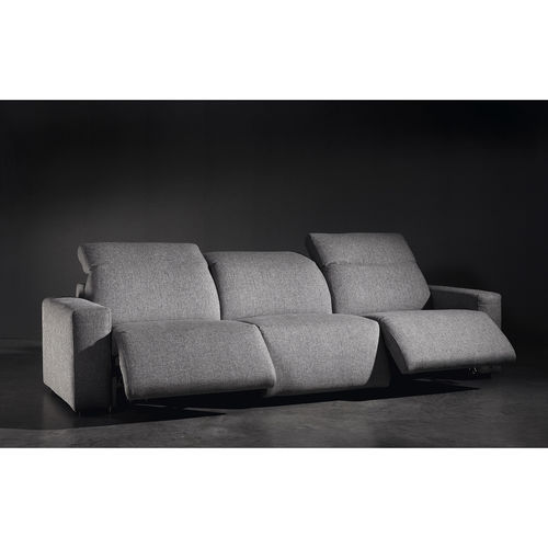 Canapé modulable - COSMOPOL - Colección Alexandra - contemporain / en cuir / avec accoudoirs