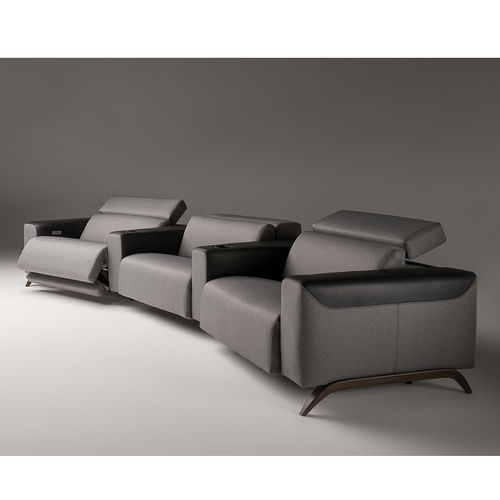 Canapé modulable - ATLANTA - Colección Alexandra - en arc de cercle / contemporain / en tissu