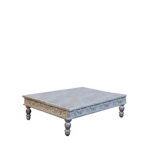 Table basse classique - BALI - Colección Alexandra - en bois / avec piètement en bois / rectangulaire