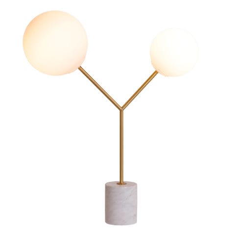 Lampe de table - 8050 - Angel Cerdá - en acier / en verre / en marbre