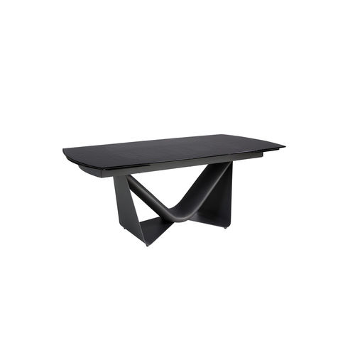 Table à manger contemporaine - 1196 - Angel Cerdá - en verre / rectangulaire / durable