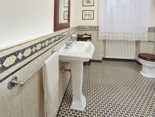 Carrelage en terrazzo - T61 - grandinetti srl - poli / de salle de bain / de sol