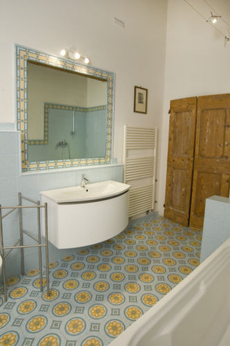 Carrelage en terrazzo - DS7 - grandinetti srl - mat / de salle de bain / de sol