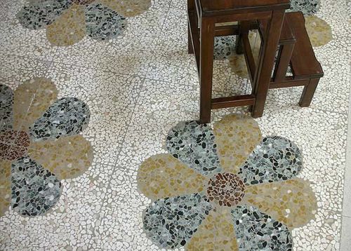 Carrelage en terrazzo - ROMANORUM OPUS MUSIVUM - grandinetti srl - mat / d'intérieur / de sol