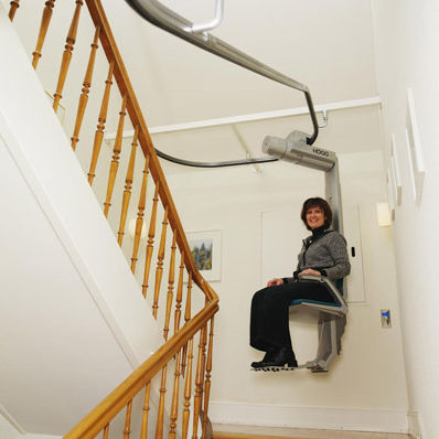 Fauteuil monte-escalier d'intérieur - DOMINO SL-50 - Extrema - motorisé / tournant
