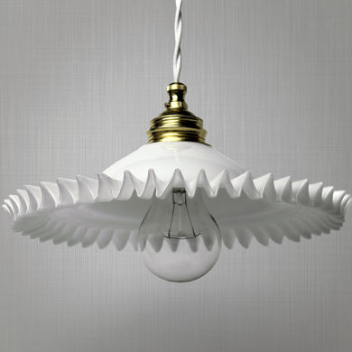 Suspension - CURLED - Llinàs BCN - en verre soufflé / en porcelaine / classique
