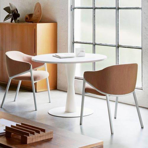 Table contemporaine - CONI - SEGIS - en HPL / en mélaminé / en polyéthylène