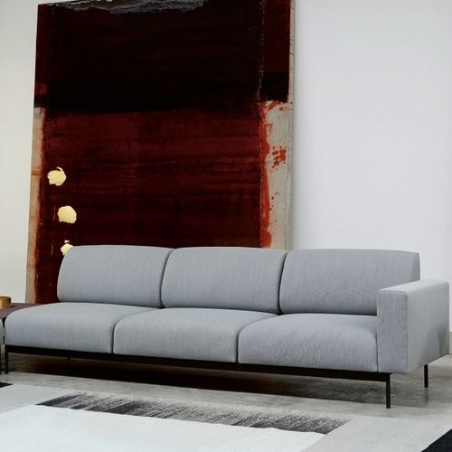 Canapé modulable - HOTEL - SEGIS - contemporain / en tissu / en simili cuir