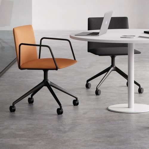 Chaise de bureau contemporaine - STAMP - SEGIS - d'intérieur / en tissu / en cuir