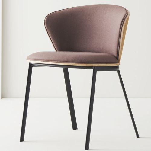 Chaise contemporaine - BILLA  - SEGIS - d'intérieur / en tissu / en simili cuir