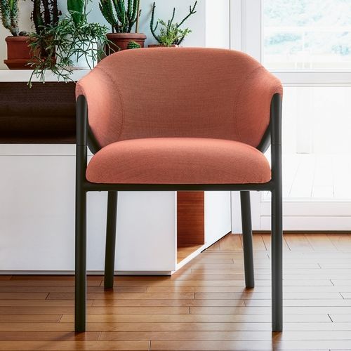 Chaise contemporaine - HAMMER-S - SEGIS - d'intérieur / en tissu / en cuir