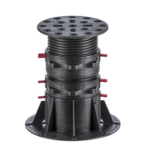 Plot de terrasse en polypropylène - BC-6 - 198-240mm - Buzon Pedestal International - d'extérieur / réglable / pour lames de terrasse