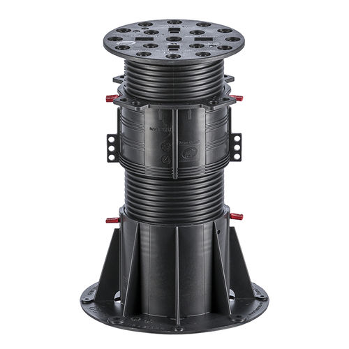 Plot de terrasse en polypropylène - BC-7 - 230-360mm - Buzon Pedestal International - d'extérieur / réglable / pour lames de terrasse