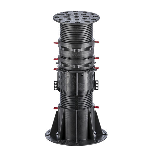 Plot de terrasse en polypropylène - BC-8 - 342-465mm - Buzon Pedestal International - d'extérieur / réglable / pour lames de terrasse