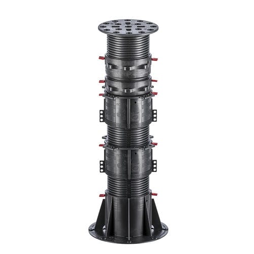 Plot de terrasse en polypropylène - BC-9 - 452-630mm - Buzon Pedestal International - d'extérieur / réglable / pour lames de terrasse