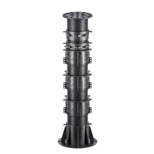 Plot de terrasse en polypropylène - BC-10 - 562-795 mm - Buzon Pedestal International - d'extérieur / réglable / pour lames de terrasse