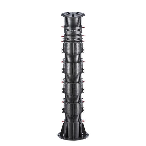 Plot de terrasse en polypropylène - BC-SERIES BC-11 - 672 - 965 mm - Buzon Pedestal International - de terrasse / réglable / pour lames de terrasse