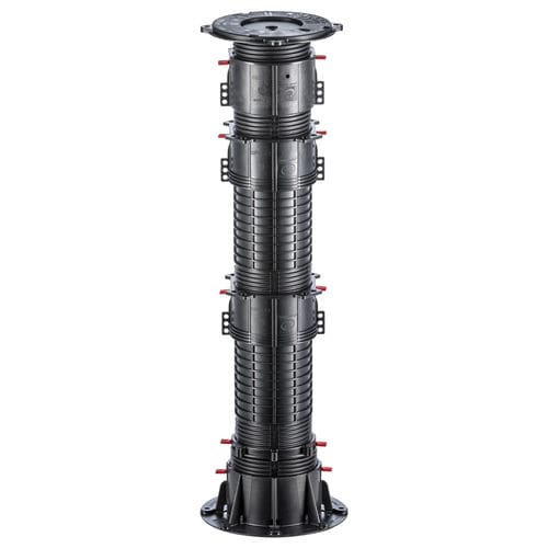 Plot de terrasse en polypropylène - DPH-10-PH5 - Buzon Pedestal International - imperméable / à haute résistance / résistant aux intempéries