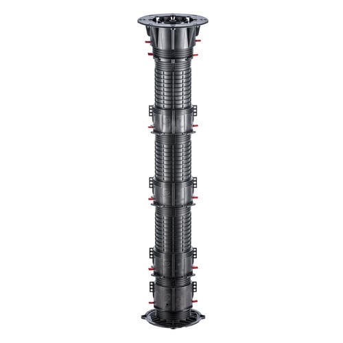 Plot de terrasse en polypropylène - DPH-12-PH5 - Buzon Pedestal International - imperméable / à haute résistance / résistant aux intempéries