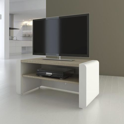 Meuble TV contemporain - ELF 90   - Handelsagentur Lars Schnepel UG - avec roulettes / lowboard / avec support pour lecteur DVD