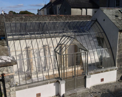 Serre botanique - HYBRID - SERRES ET FERRONNERIES D'ANTAN - ornementale / monochapelle / en verre