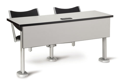 Chaise d'auditorium en bois - M60 SWING AWAY - Sedia Systems - en stratifié / réglable