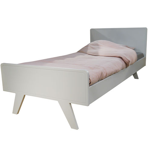 Lit simple - 90B SO MADAVIN - MATHY BY BOLS - contemporain / pour enfant / MDF