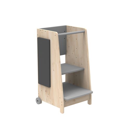 Tour d'observation Montessori - ASYMETRY - MATHY BY BOLS - pour enfant / en MDF / en MDF laqué