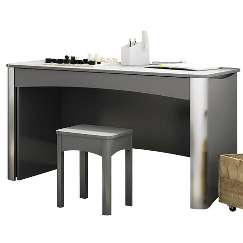 Bureau sur pied - FUSION - MATHY BY BOLS - contemporain / en bois / droit