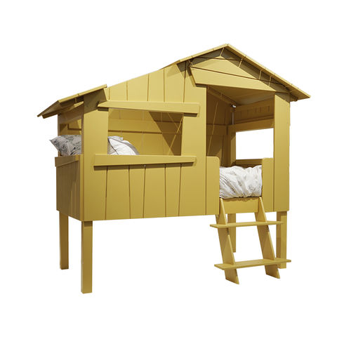 Lit cabane - MINI CABANE - MATHY BY BOLS - simple / personnalisable / modulaire