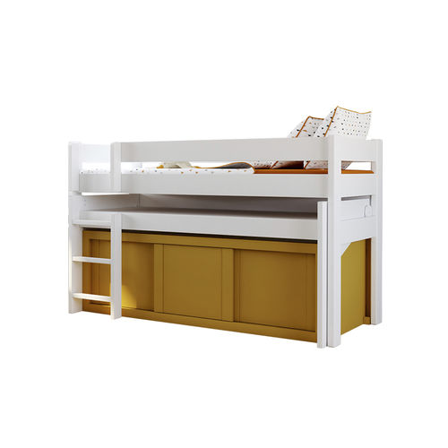 Lit mezzanine - DOMINIQUE : SUR 127 90 I BB - MATHY BY BOLS - simple / contemporain / pour enfant