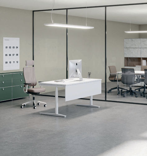 Fauteuil de bureau contemporain - NEWBACK - Viasit GmbH - en tissu / en plastique / ergonomique