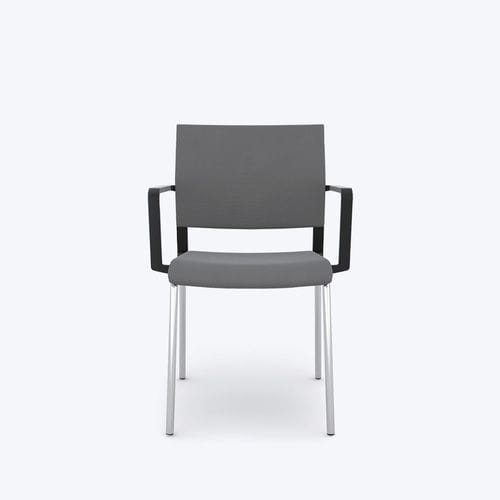 Chaise design - IMPULSE - Viasit GmbH - d'intérieur / en acier / en polypropylène
