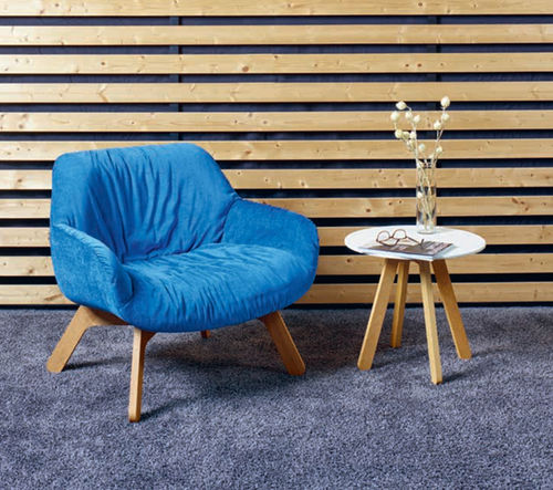 Fauteuil contemporain - CALYX - Viasit GmbH - en mousse / en bois / aluminium