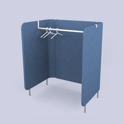 Porte-manteau sur pied - ORGANIC - Viasit GmbH - contemporain / bois / bleu