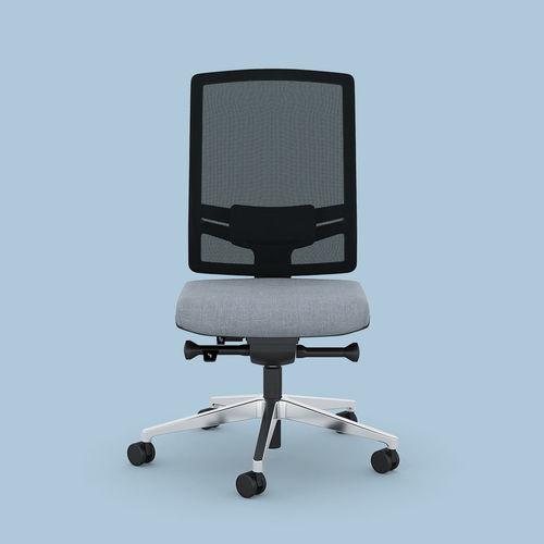 Chaise de bureau contemporaine - F1  - Viasit GmbH - d'intérieur / en résille / avec piètement en métal
