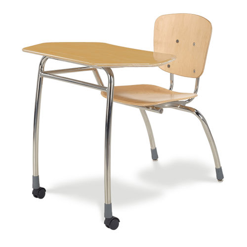 Chaise contemporaine - CIVITAS SERIES AGILE COMBO UNIT - Virco - d'intérieur / en contreplaqué / en stratifié haute pression
