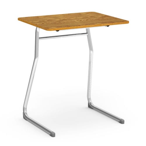 Table contemporaine - SIGMA DESK TOP - Virco - en bois / avec piètement en acier / rectangulaire
