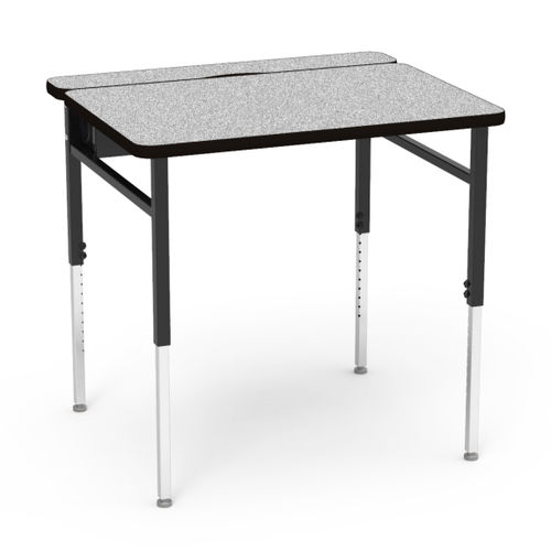 Table contemporaine - FLIP TOP TECHNOLOGY TOP - Virco - en acier / en stratifié haute pression / avec piètement en acier