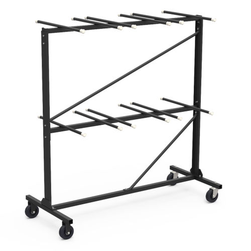 Chariot porte-chaises - #HANDLING-HCT6072-BLK01 - Virco - pour école / pour école maternelle / pour université