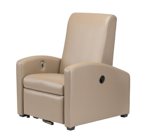 Fauteuil médical en simili cuir - 5001  - Winco Mfg, LLC - inclinable / avec repose-jambes