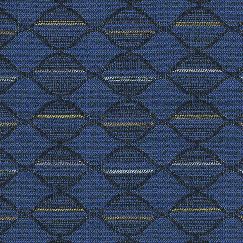 Tissu d'ameublement - CLARITY : COBALT  - Guilford of Maine - à motif géométrique / en polyester / recyclé