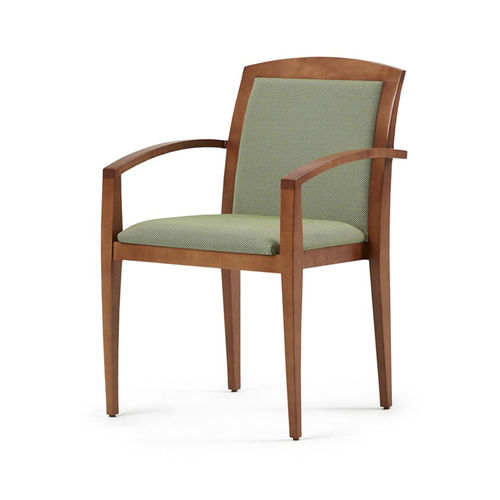 Chaise visiteur de style - COMPOSITES - Haworth - d'intérieur / en tissu / en érable