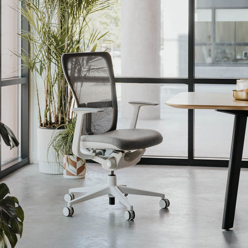 Chaise de bureau contemporaine - ZODY II - Haworth - d'intérieur / en tissu / en résille
