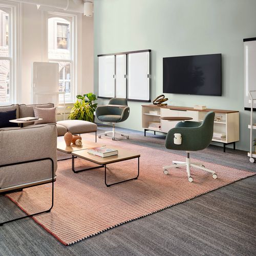Tapis contemporain - CORD - Haworth - à motif / en PET / en textile