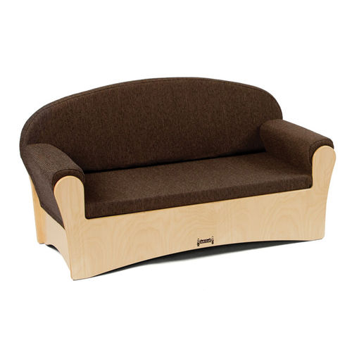 Canapé pour enfant - 3770JC - Jonti-Craft, Inc. - classique / en tissu / marron