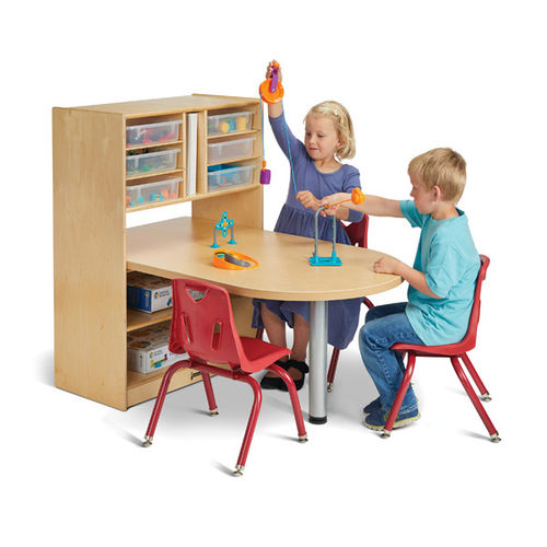 Table pour enfant - STEM MAKERSPACE  - Jonti-Craft, Inc. - contemporaine / en stratifié / avec piètement en métal