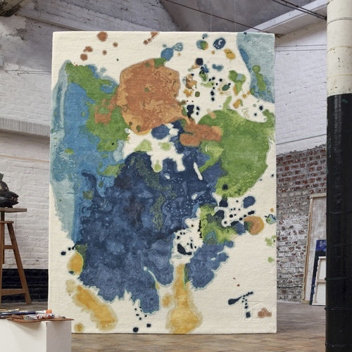 Tapis contemporain - MASK - SERGE LESAGE - à motif / en laine de Nouvelle Zélande / en viscose