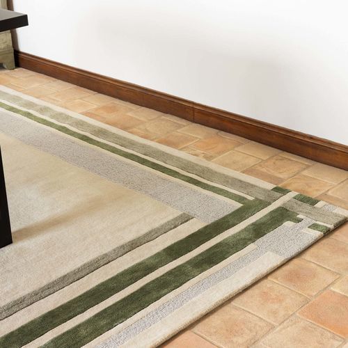 Tapis contemporain - HARRI - SERGE LESAGE - à motif / en laine de Nouvelle Zélande / en velours